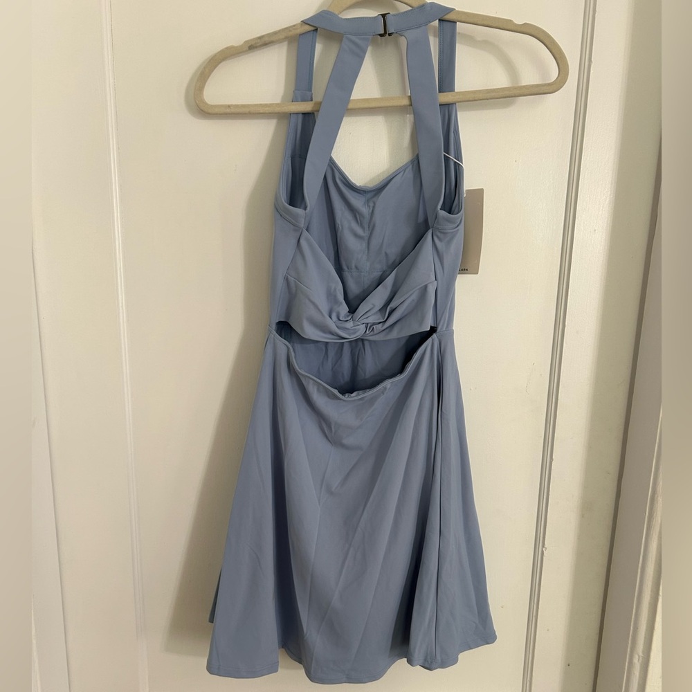 HALARA Light Gray Blue Athletic Dress - Picture 3 of 13